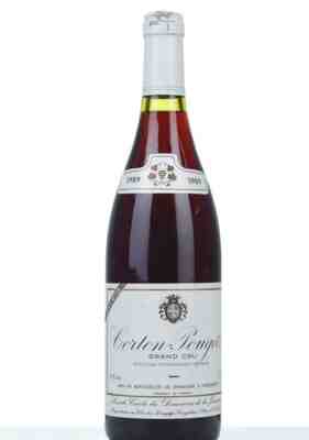 De Le Juviniere Corton Pougets Grand Cru 1989