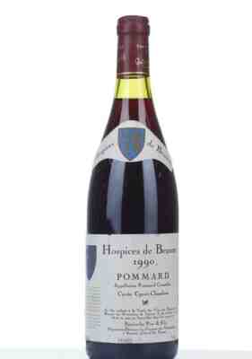 Hospices De Beaune Pommard Cuvee Cyrot Chaudron 1990