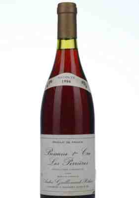 Andre Guillemard Pothier , Beaune 1er Cru Les Perrieres , 1986