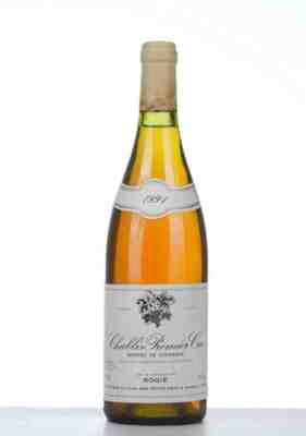 Rogie Chablis Montee De Tonnerre 1er Cru 1991