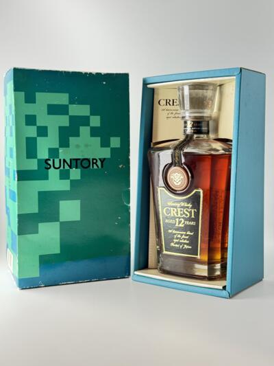 Suntory Crest 12yr 90s with box