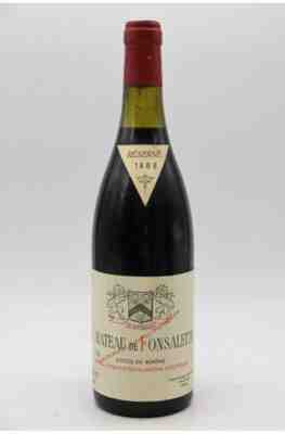 Rayas Chateau De Fonsalette Reserve 1988