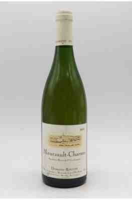 Jean Marc Roulot , Meursault Les Charmes 1er Cru , 2001