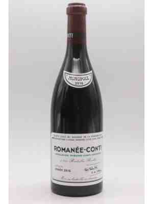 De La Romanee Conti Romanee Conti Grand Cru 2016