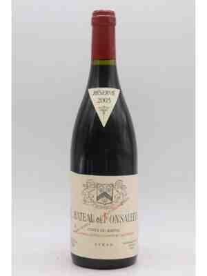 Rayas Chateau De Fonsalette Reserve Syrah 2005