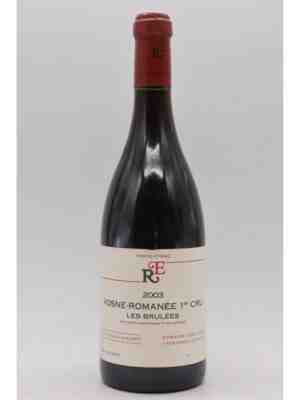 Rene Engel Vosne Romanee Les Brulees 1er Cru 2003