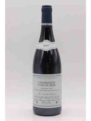 Bruno Clair Chambertin Clos De Beze Grand Cru 2007