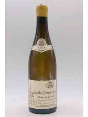 Francois Raveneau Chablis Montee De Tonnerre 1er Cru 2005