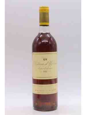 Chateau D'yquem 1982