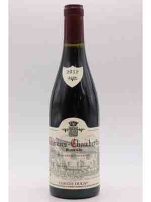 Claude Dugat Charmes Chambertin Grand Cru 2012