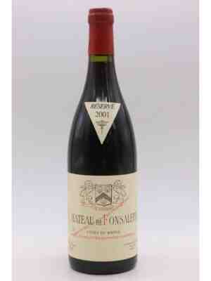 Rayas Chateau De Fonsalette Reserve 2001