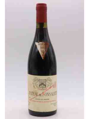 Rayas Chateau De Fonsalette Reserve 1989