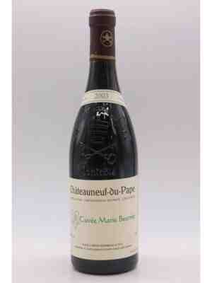 Henri Bonneau Chateauneuf-du-pape Marie Beurrier 2003