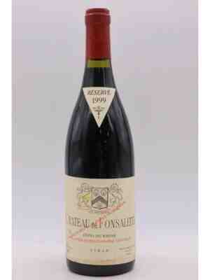 Rayas Chateau De Fonsalette Reserve Syrah 1999