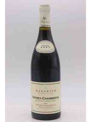 Aegarter , Gevrey Chambertin , 2007