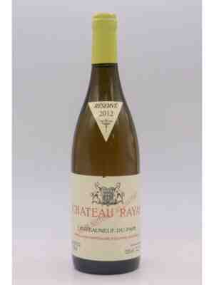 Rayas Chateauneuf Du Pape Reserve Blanc 2012