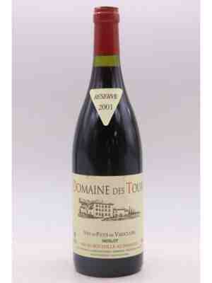 Rayas Domaine Des Tours  Vaucluse Merlot Reserve 2001