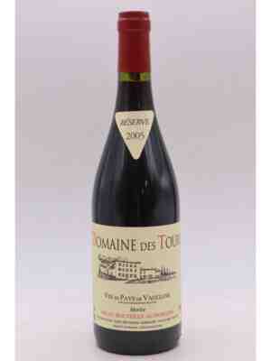 Rayas Domaine Des Tours  Vaucluse Merlot Reserve 2005