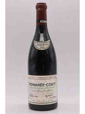 De La Romanee Conti Romanee Conti Grand Cru 2002