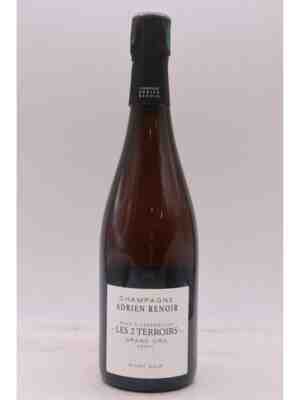 Adrien Renoir , Les 2 Terroirs Grand Cru Extra Brut Rose , N.V.