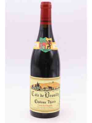 Thivin Cote De Brouilly Cuvee La Chapelle 2016