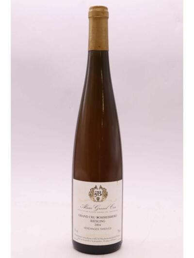 Albert Boxler , Alsace Grand Cru Riesling Sommerberg Vendanges Tardives , 2004